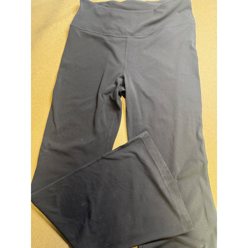 Lululemon Groove Pant Flare Super High- rise Nulu Flare Pant Black Size 12 $120 - Picture 3 of 10